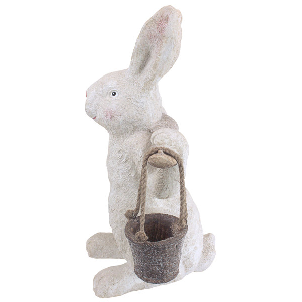 Design Toscano Ezekiel Rabbit the Yokes on Him Easter Bunny Statue